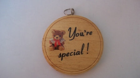 Wooden Circular Wall Plaque - You are Special