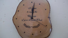 Load image into Gallery viewer, Wooden Clock - It&#39;s time to enjoy the Success of your Hard Work.