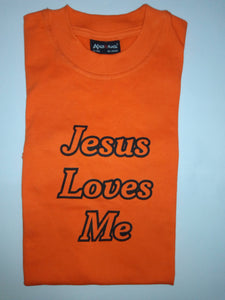 Children's Short Sleeve T-Shirt - "Jesus Loves Me."