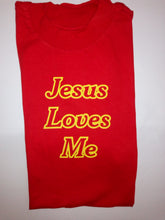Load image into Gallery viewer, Children&#39;s Short Sleeve T-Shirt - &quot;Jesus Loves Me.&quot;