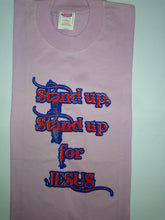 Load image into Gallery viewer, Short Sleeve T-Shirt - &quot;Stand up, Stand up for JESUS.&quot;