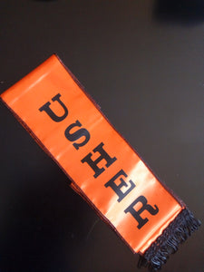 Usher Belt - Orange